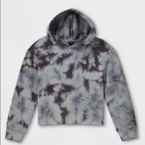 Art Class Kids' Fleece Raw Edge Hoodie - Size 7/8 NWT